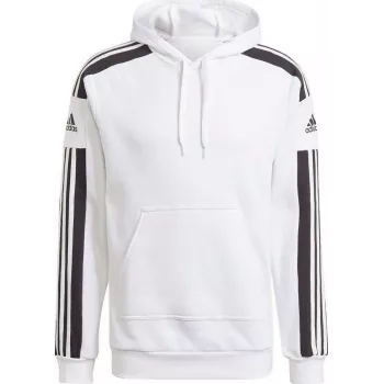adidas Squadra 21 vyriškas gobtuvas su užtrauktuku baltas GT6637