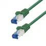 LogiLink Cat.6A S/FTP LSZH jungiamasis laidas, CCA, 7,5 m, žalias, EconLine