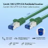 LogiLink Cat.6A S/FTP LSZH jungiamasis laidas, CCA, 7,5 m, žalias, EconLine