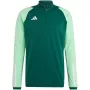 adidas Tiro 23 Competition vyriški treniruočių marškinėliai ilgomis rankovėmis Team Green HU1308
