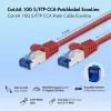 LogiLink Cat.6A S/FTP LSZH jungiamasis kabelis, CCA, raudonas, 7,5 m, EconLine