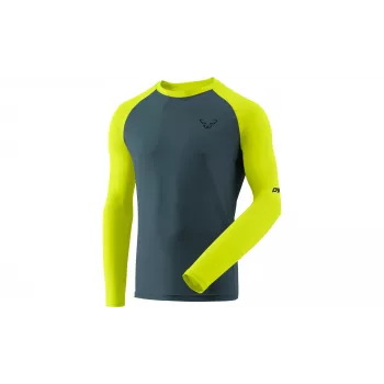 Salewa Dynafit Alpine Pro ilgarankovis bėgimo marškinėliai vyrams Ultra Yellow dydis L