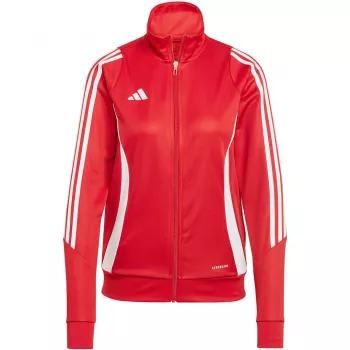 adidas Tiro 24 moterų treniruočių megztinis raudonas IR7493 M