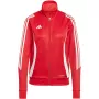 adidas Tiro 24 moterų treniruočių megztinis raudonas IR7493 M
