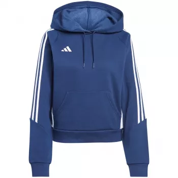 adidas Tiro 24 moteriškas gobtuvu megztinis, tamsiai mėlynas IR7507