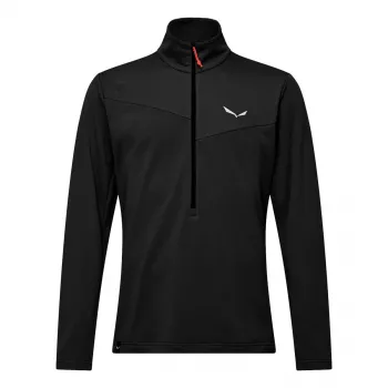 Salewa Puez Cammino Polarlite Half-Zip vilnonė striukė vyrams - Black Out, dydis M