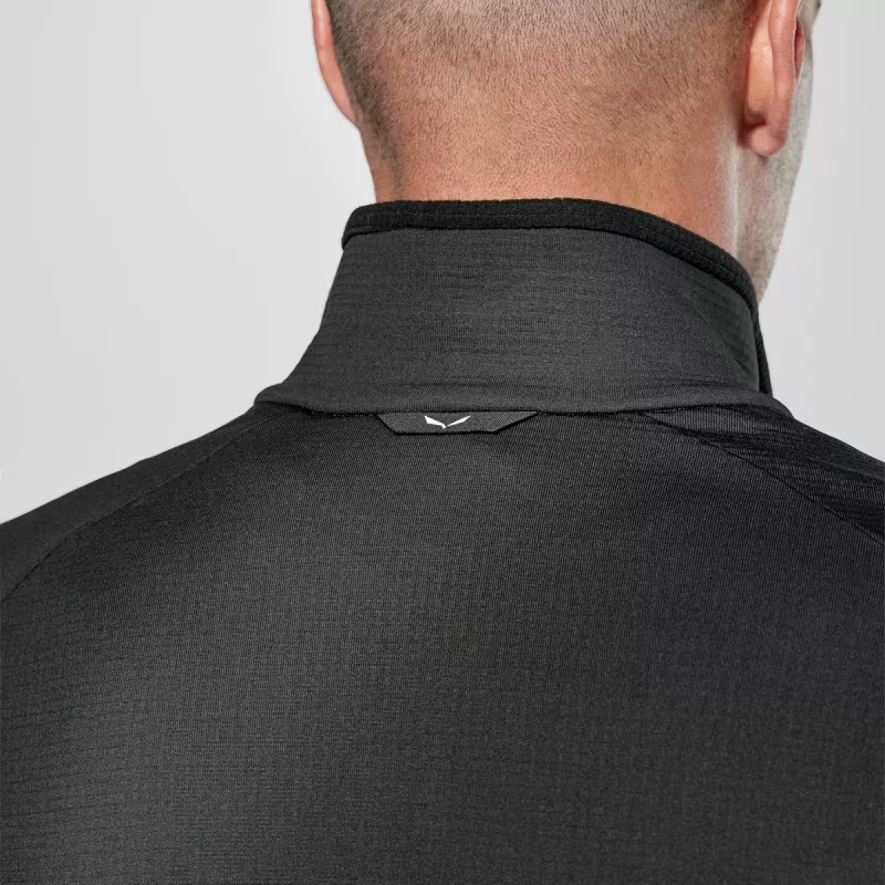 Salewa Puez Cammino Polarlite Half-Zip vilnonė striukė vyrams - Black Out, dydis M