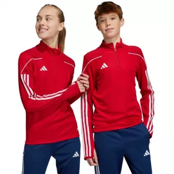 adidas Tiro 23 League vaikų treniruočių viršutinė dalis, raudona, HS3489, dydis 164