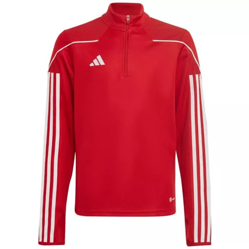 adidas Tiro 23 League vaikų treniruočių viršutinė dalis, raudona, HS3489, dydis 164