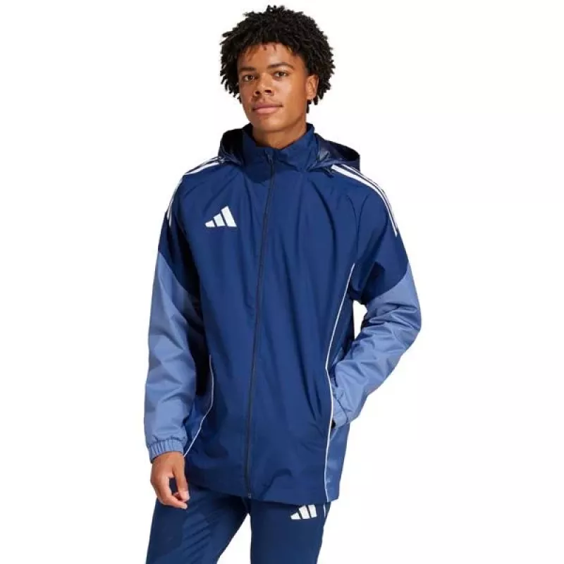 adidas vyriška Tiro 25 Competition All-Weather striukė tamsiai mėlyna L