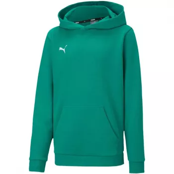 PUMA teamGOAL 23 Casuals Hoody Jr vaikiškas megztinis su gobtuvu Forest Green 128