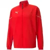 PUMA teamRISE Sideline Vyriška striukė su užtrauktuku, raudona, S dydis