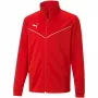 Puma teamRISE treniruočių poliesterinė striukė jaunimui, raudona, 657393 01, 176 cm