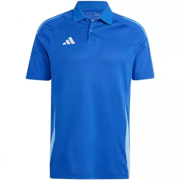 adidas Tiro 24 Competition polo vyriški, mėlynos ir baltos spalvos, S dydis (IR7566)