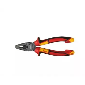 MILWAUKEE VDE kombinacinės replės 180mm 1000V izoliuotos, minkšta rankena