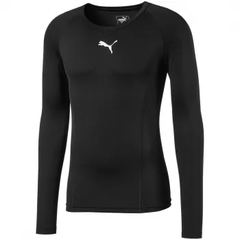 Puma Liga Baselayer Tee LS ilgarankoviai kompresiniai marškinėliai vyrams, juodi 655920 03 S