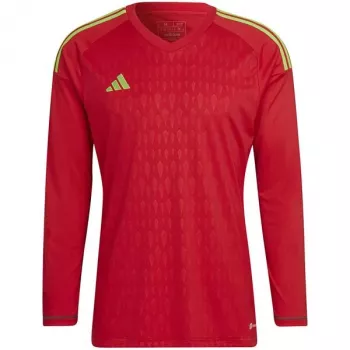 adidas Tiro 23 Competition ilgomis rankovėmis vyriški vartininko marškinėliai raudoni