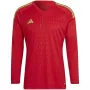 adidas Tiro 23 Competition ilgomis rankovėmis vyriški vartininko marškinėliai raudoni