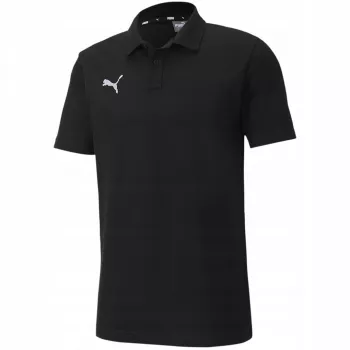 Puma teamGOAL 23 Casuals vyriški polo marškinėliai juodi, S dydis