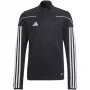 adidas Tiro 23 League treniruočių viršutinė dalis vaikams juoda/balta HS3487 140cm