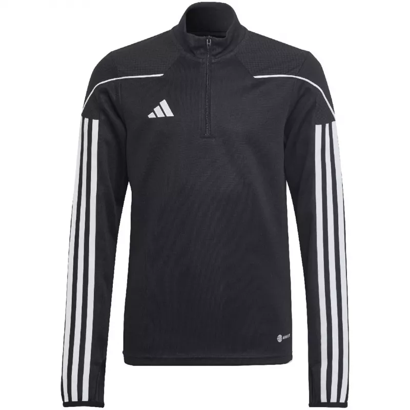 adidas Tiro 23 League treniruočių viršutinė dalis vaikams juoda/balta HS3487 140cm