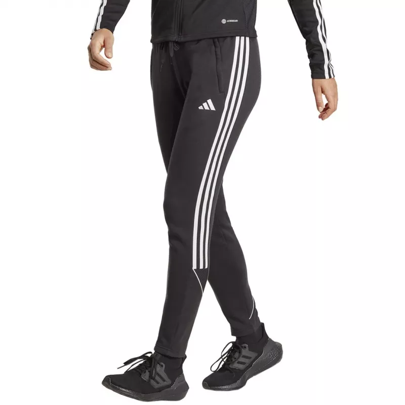 Adidas Tiro 23 League moteriškos treniruočių kelnės juodos HS3608 S dydis