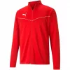 PUMA teamRISE treniruočių poliesterio striukė raudona 657392 01 M