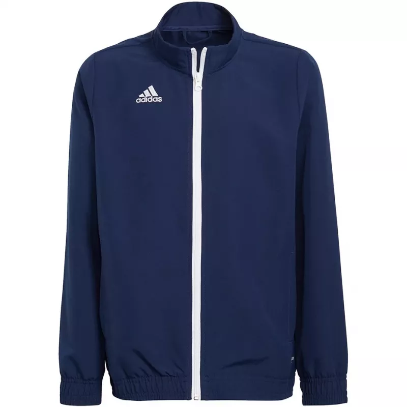 adidas Entrada 22 Prezentacinė striukė tamsiai mėlyna, jaunimo 128 cm