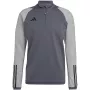 adidas Tiro 23 Competition treniruočių viršus vyrams Team Grey Four