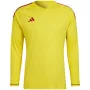adidas Tiro 23 Competition ilgomis rankovėmis vartininko marškinėliai geltoni HK7696
