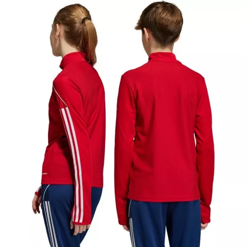 adidas Tiro 23 League treniruočių viršutinė dalis vaikams raudona HS3489 152cm