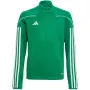 adidas Tiro 23 League treniruočių viršus vaikams, žalias, IB8473, 116 cm
