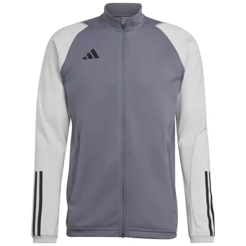 adidas Tiro 23 Competition vyriškas treniruočių megztinis pilkas HP1908