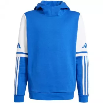 adidas Squadra 25 vaikiškas megztinis su gobtuvu, komandos tamsiai mėlyna, JD4806, 116 cm
