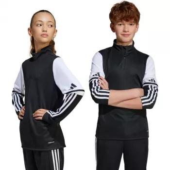 adidas Squadra 25 treniruočių viršutinė dalis vaikams juoda 164 cm