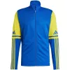 adidas Squadra 25 vyriški treniruočių marškinėliai futbolui iš perdirbto poliesterio AEROREADY Team Royal Blue/Yellow L