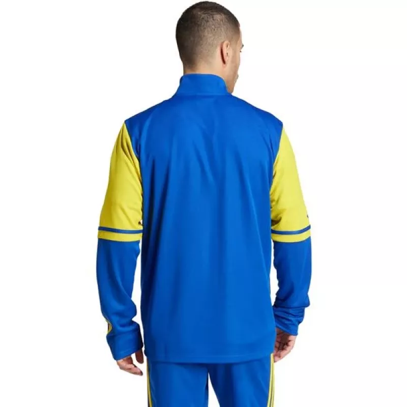 adidas Squadra 25 vyriški treniruočių marškinėliai futbolui iš perdirbto poliesterio AEROREADY Team Royal Blue/Yellow L