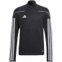 adidas Tiro 23 League vaikų treniruočių viršutinė dalis, juoda/balta, 152 cm