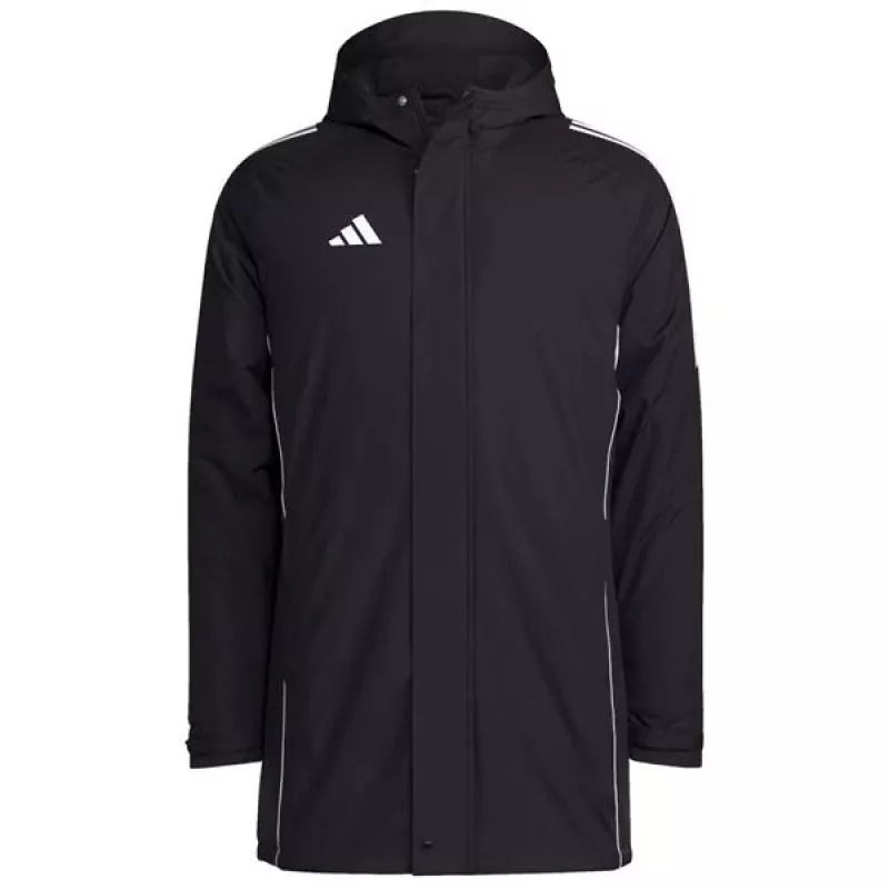 adidas Tiro 24 Stadium Parka vyriška striukė juoda/balta L