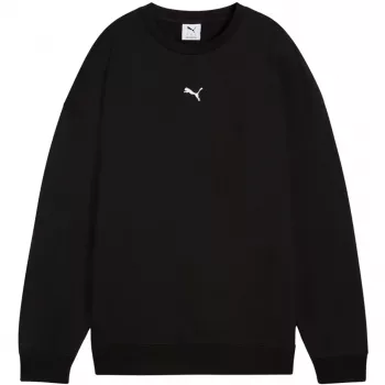 Puma moteriškas ESS Oversized Crew megztinis su gobtuvu TR juodos spalvos, L dydis
