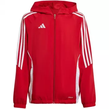 adidas Tiro 24 vaikų treniruočių striukė raudona 128cm