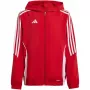 adidas Tiro 24 vaikų treniruočių striukė raudona 128cm