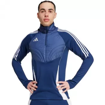 adidas vyriškas Tiro 24 Winterized gobtuvas Team Navy Blue/Balta, M dydis