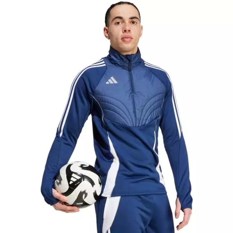 adidas vyriškas Tiro 24 Winterized gobtuvas Team Navy Blue/Balta, M dydis