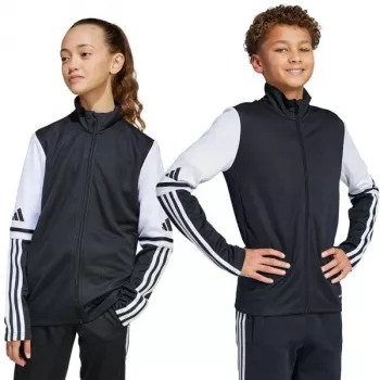 adidas Squadra 25 vaikų treniruočių megztinis, juodas, 116 cm