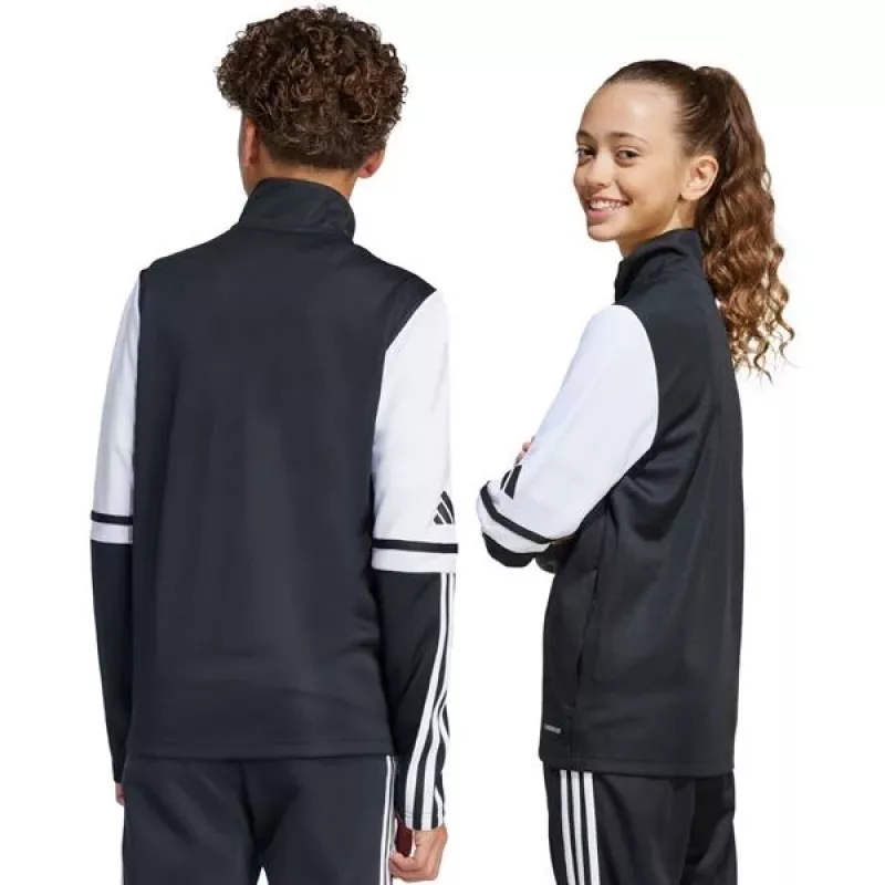 adidas Squadra 25 vaikų treniruočių megztinis, juodas, 116 cm
