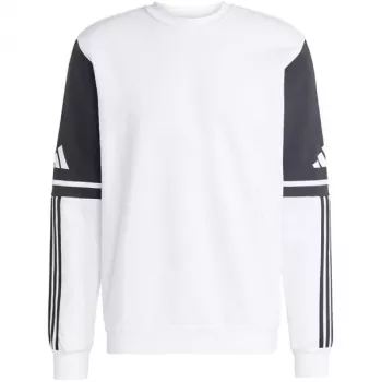 adidas Squadra 25 Sweat Crew vyriškas megztinis, baltas/juodas, M dydis