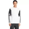 adidas Squadra 25 Sweat Crew vyriškas megztinis, baltas/juodas, M dydis