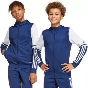 adidas Squadra 25 vaikiškas gobtuvas Team Navy Blue/White, 152 dydis