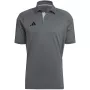 adidas Tiro 23 Competition polo marškinėliai pilka/juoda HU1344 S